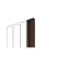 Финишный молдинг LF139B BR354 HI WOOD 34мм х 12мм х 2,7м