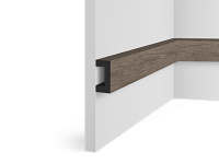 Молдинг BR490 ПОЛИСТИРОЛ HI WOOD 40мм х 20мм х 2,7м.